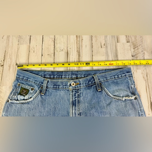 Cinch Up Workwear Straight Light Washed Jeans Men’s 38x30 Denim Thrashed - Picture 7 of 11